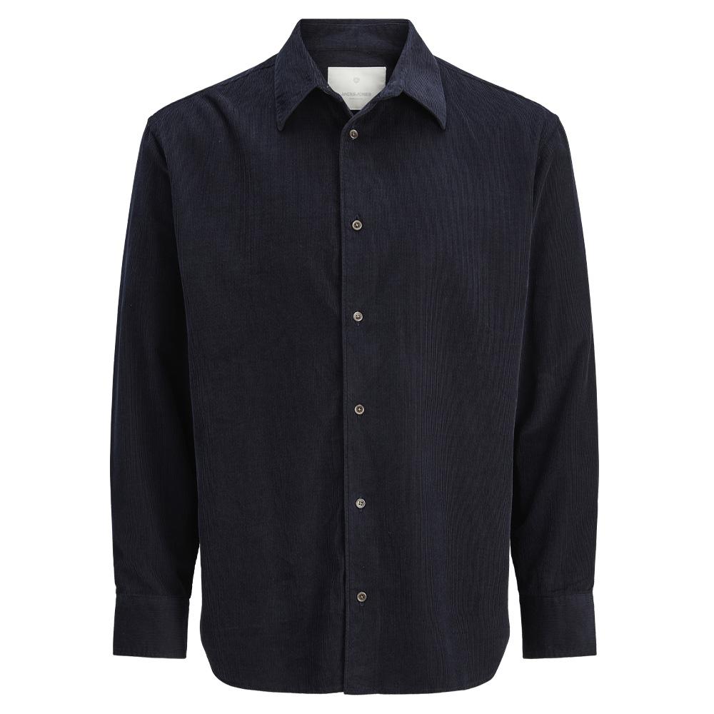 Chemise Velours Marine Homme Jack & Jones Cascot Corduroy pas cher