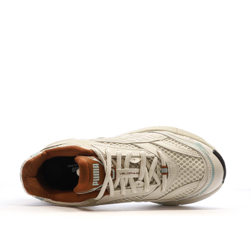 Baskets Rose Pale/Bleu Femme Puma Velophasis vue 4