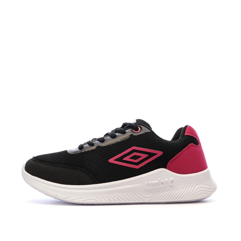 Baskets Noir/Rose Femme Umbro Nateo pas cher