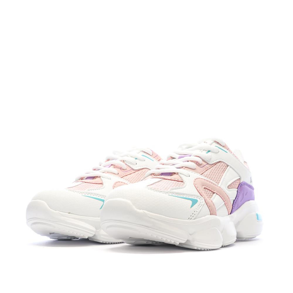 Baskets Blanc/Rose Femme/Fille Nasa Jabalem vue 6