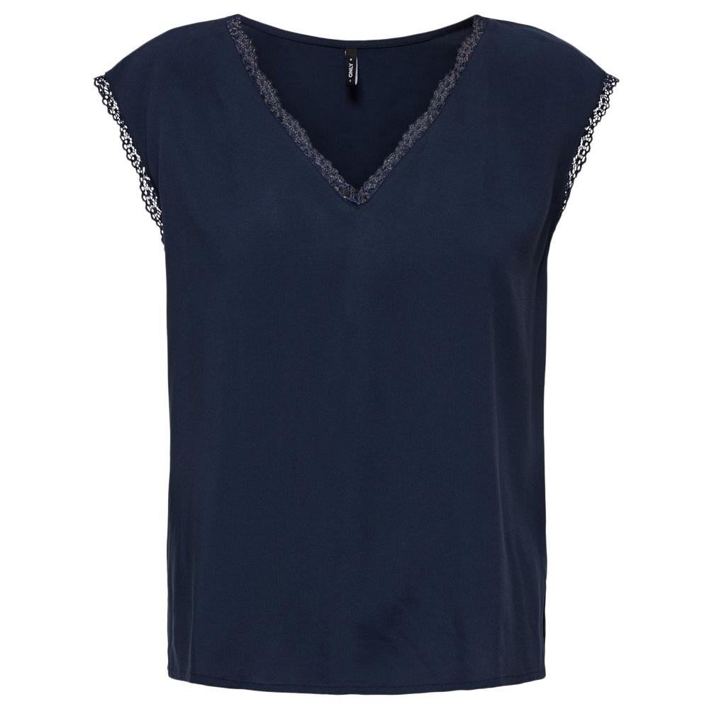 T-Shirt Marine Femme Only Selina pas cher