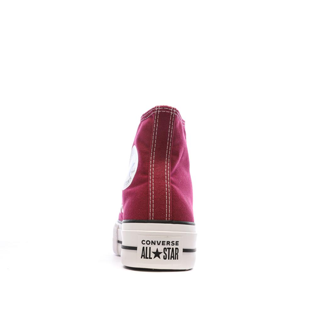 Baskets Prune Femme Converse Chuck Taylor All Star Lift vue 3