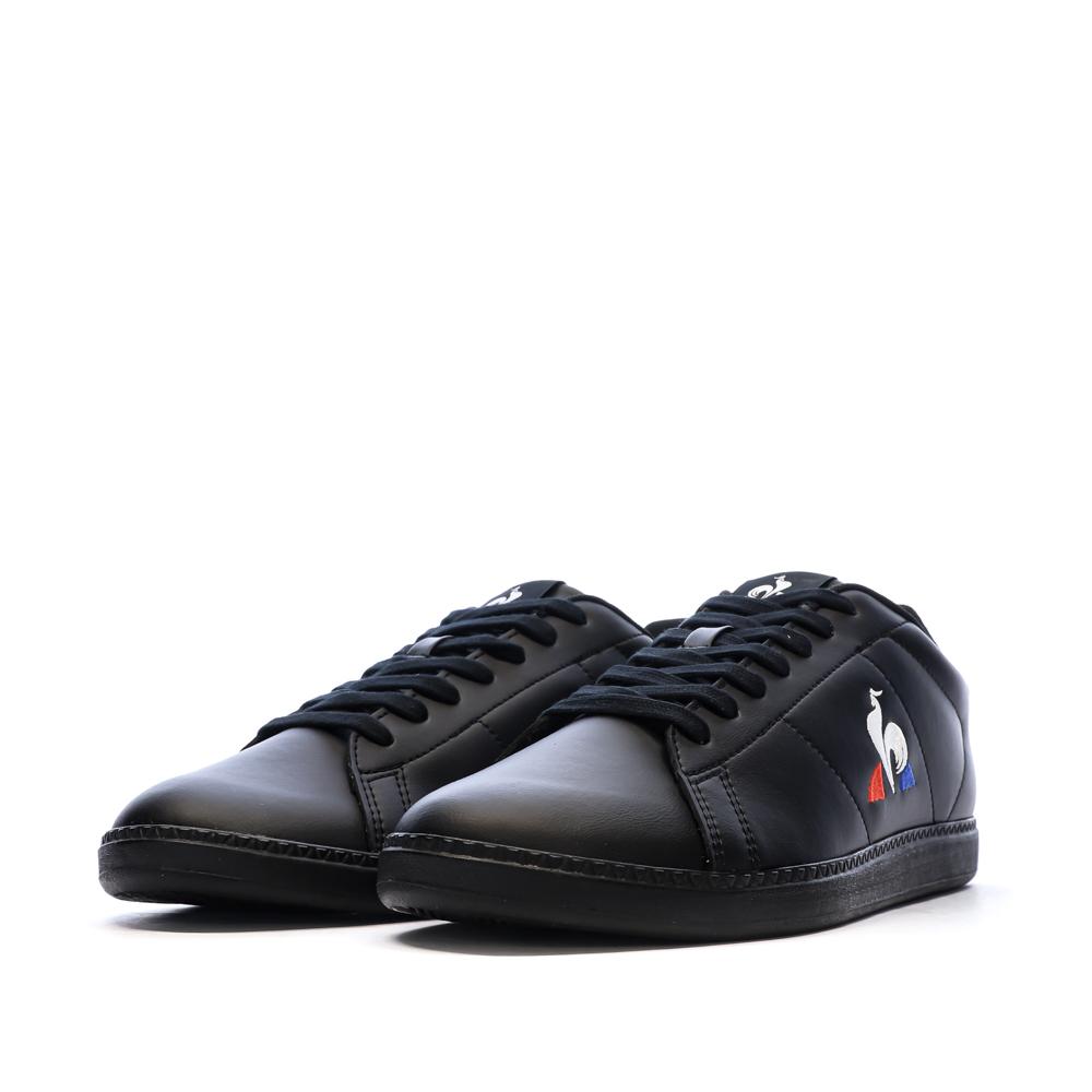 Black Men's Sneakers Le Coq Sportif Courtset Photo of the Espace des Marques %store% store - view of %key%
