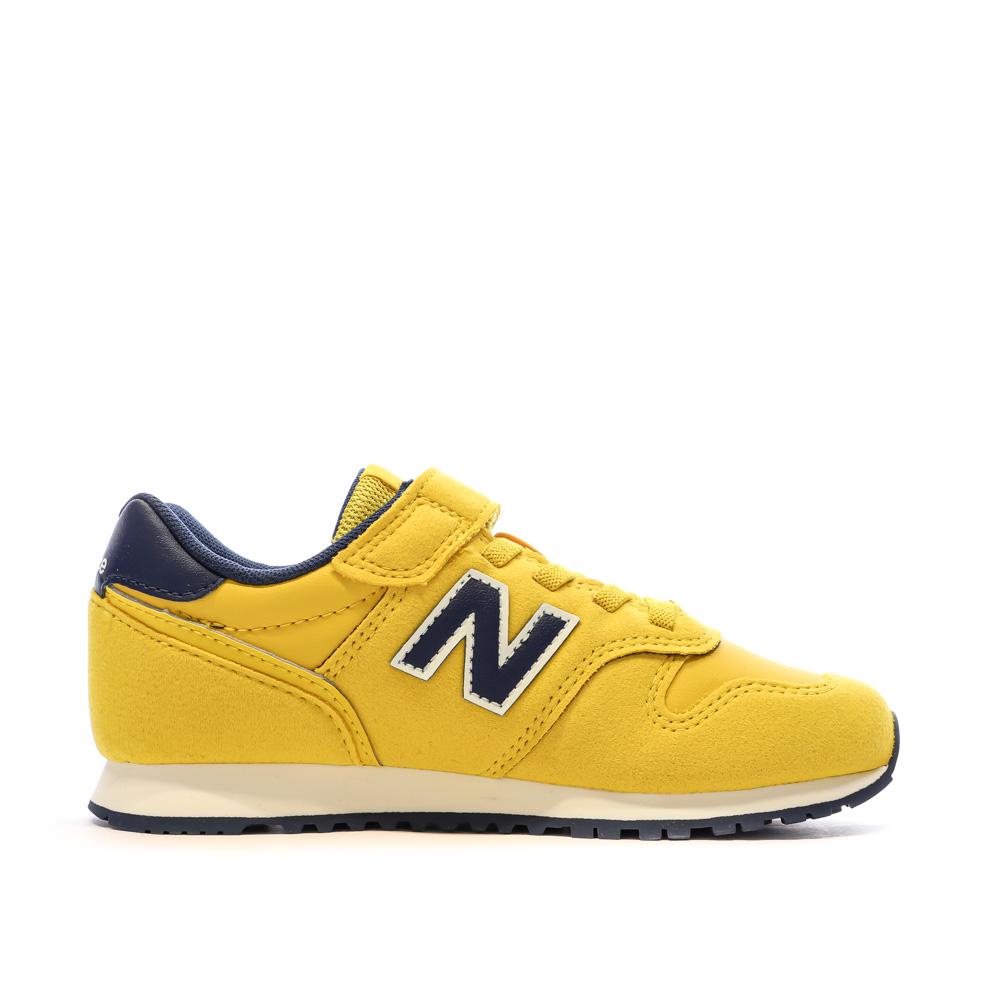 Baskets Jaunes Garçon New Balance S224 YV373VL2 vue 2