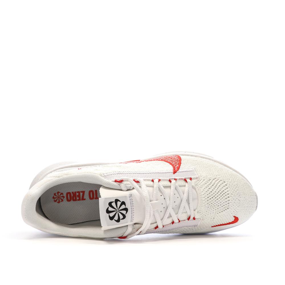 Chaussures de Running Blanc/Rouge Homme Nike Superrep Go 3 vue 4
