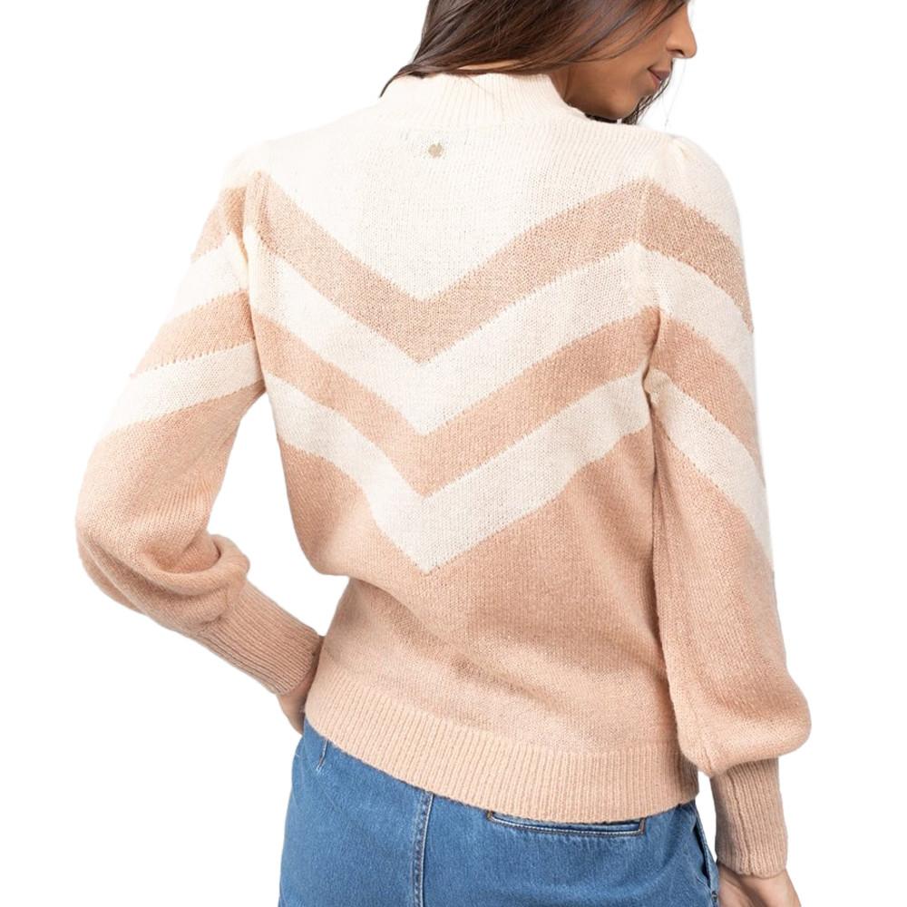 Pull Beige Femme Deeluxe Cassandra vue 2