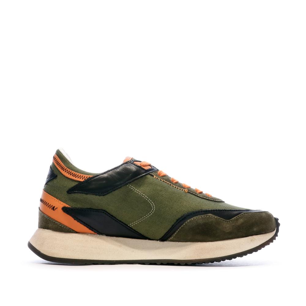 Baskets Kaki Homme Replay Casey Balistic vue 2