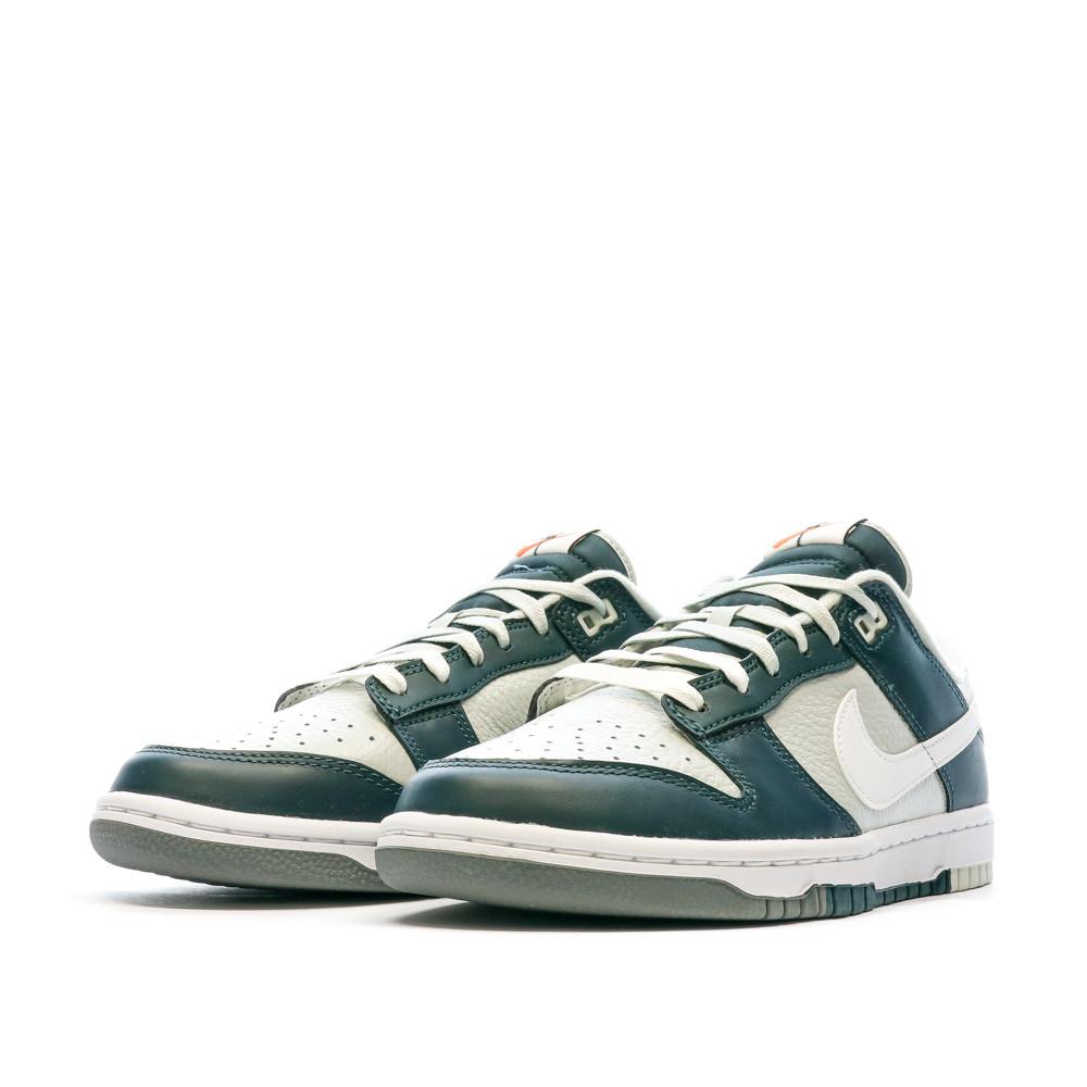 Baskets Vertes Homme Nike Dunk Low Retro Prm vue 6