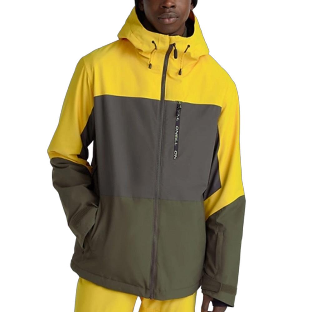 Blouson de Ski Jaune/Kaki Homme O'Neill Carbonite pas cher