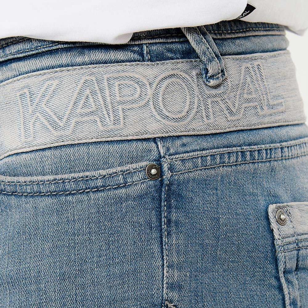 Short Straight en Jean Bleu Homme Kaporal TALBOE vue 3