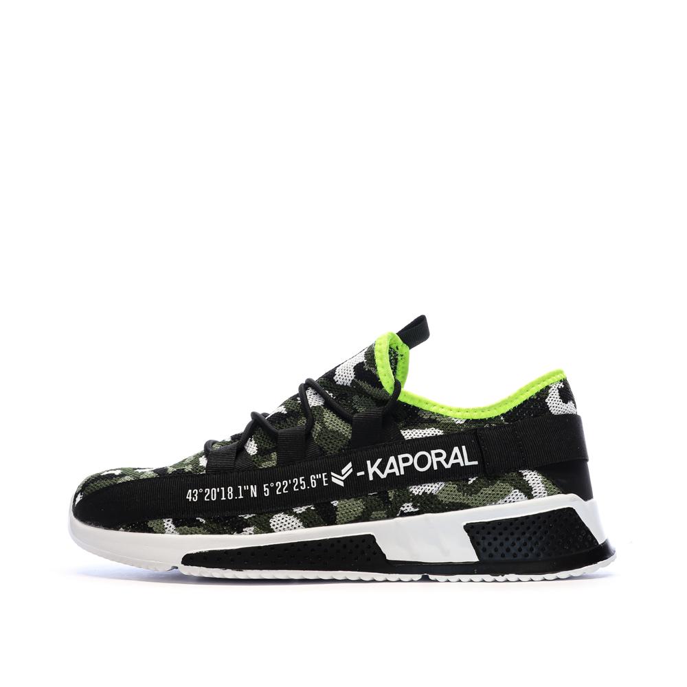 Baskets Grises Homme Kaporal Camo pas cher