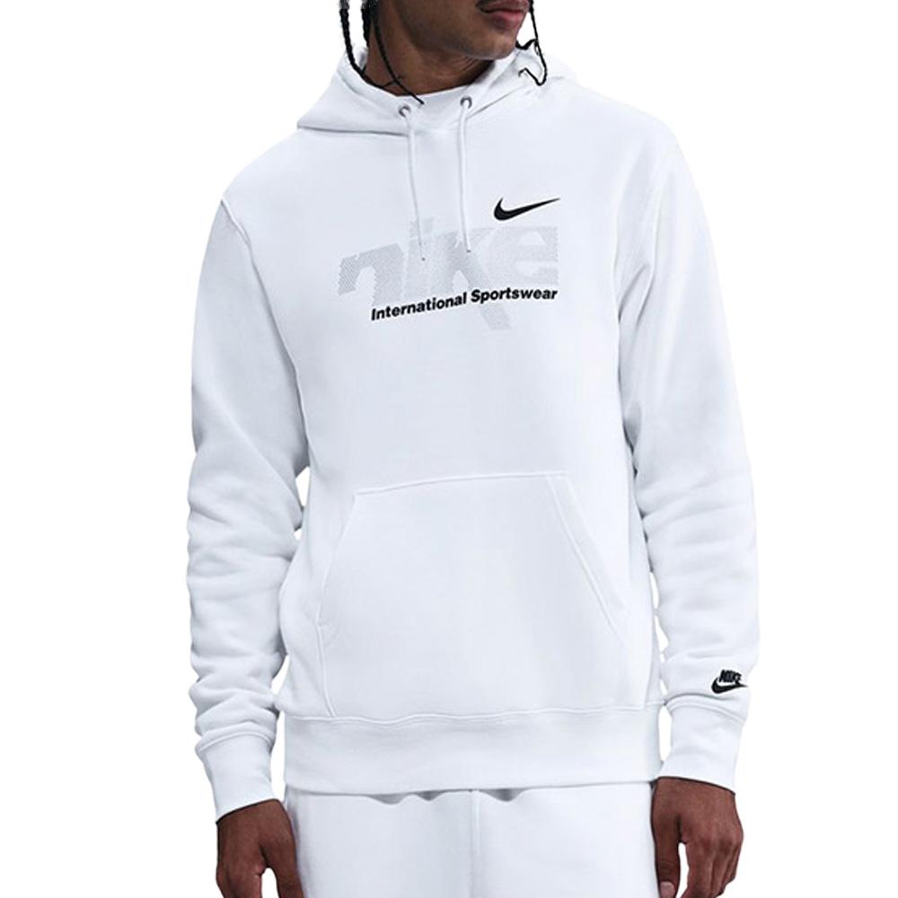 Sweat Blanc Homme Nike M Nk Club Bb pas cher