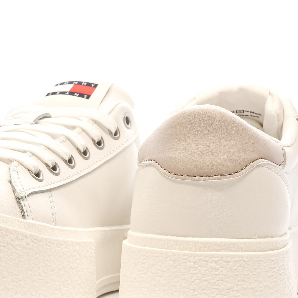 Baskets Écru Femme Tommy Hilfiger Foxing vue 7