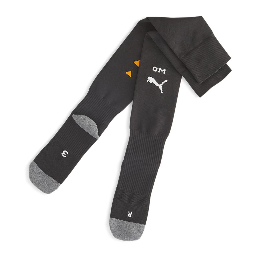 X1 Paire de Chaussette Grises Puma Homme/Ado Team Om Stacked pas cher