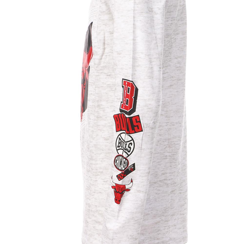 T-shirt Manches Longues Gris Garçon NBA Chicago Bulls vue 3