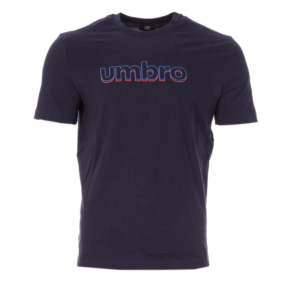 T-Shirt Marine Homme Umbro Outl pas cher