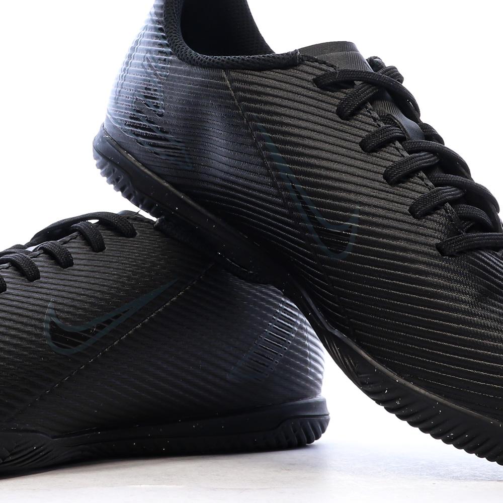 Chaussures de Foot Noires Junior Nike Jr Vapor 16 Club IC vue 7