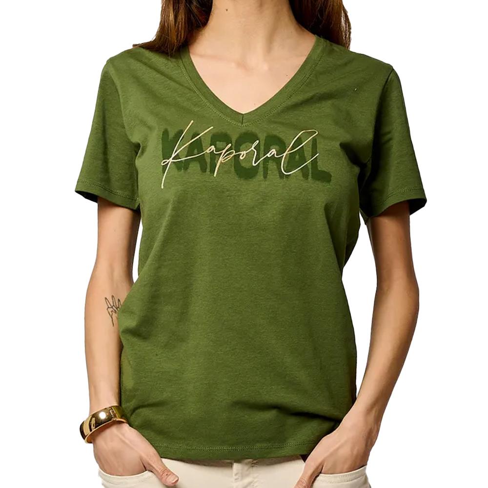 T-shirt Vert Femme Kaporal VASICE pas cher