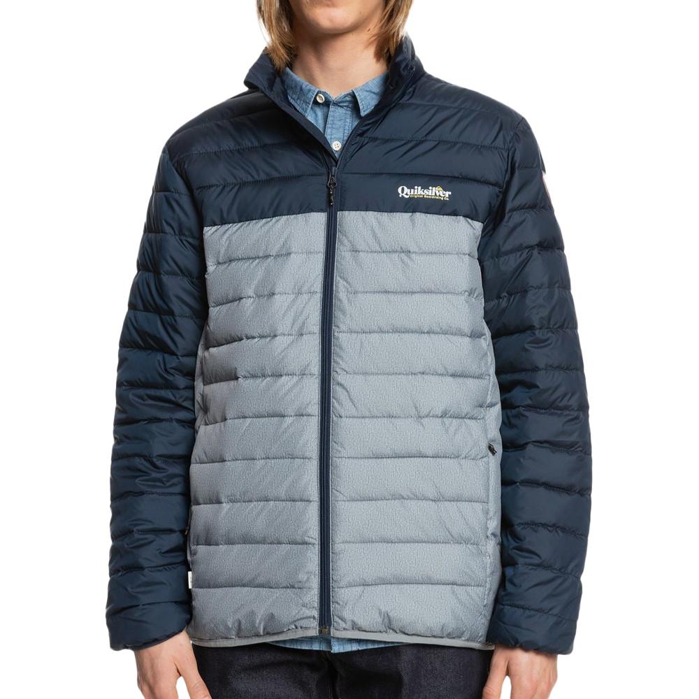 Doudoune Marine/Gris Homme Quiksilver Fz Jkt pas cher