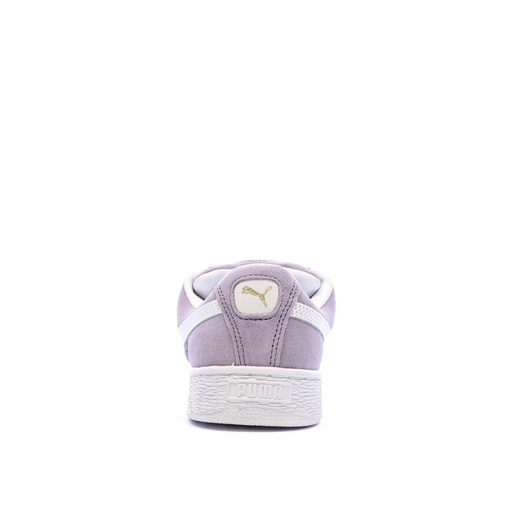 Baskets Mauve Femme Puma Suede XL vue 3