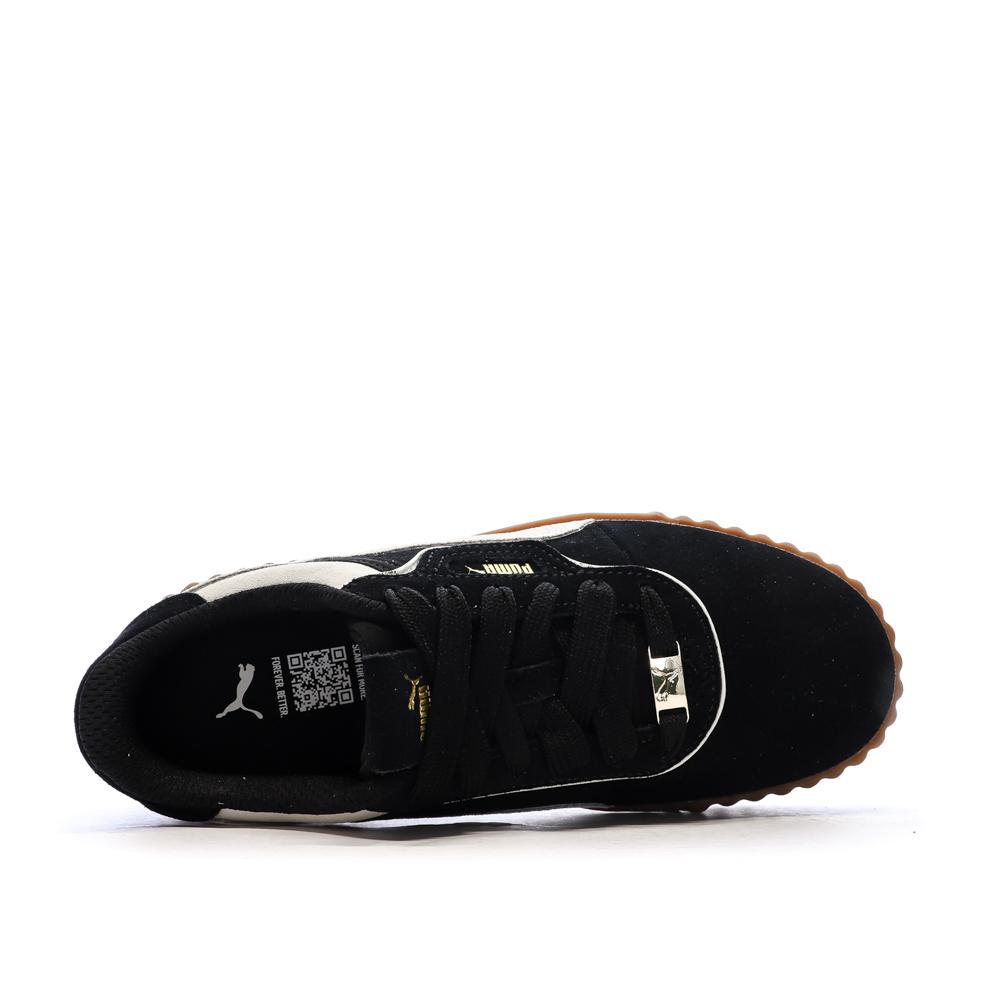 Baskets Noir Femme Puma Carina 3.0 Luxe vue 4