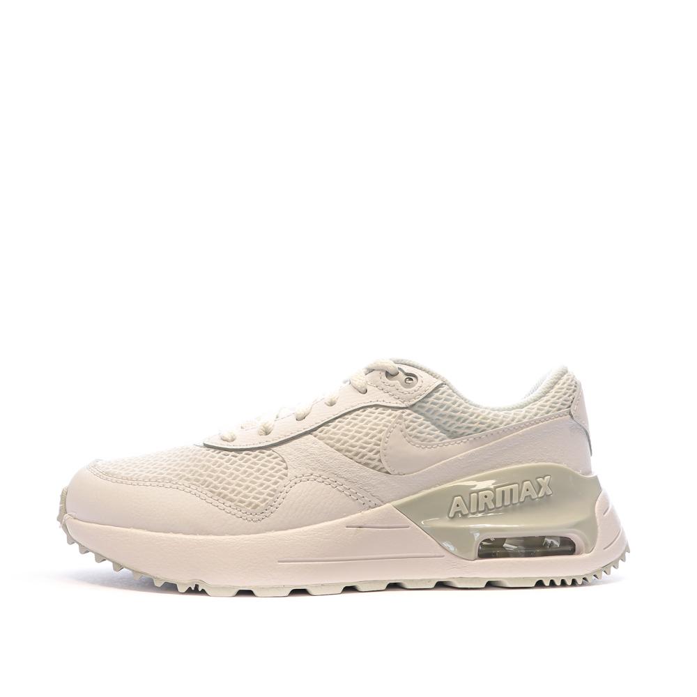 Baskets Blanches Femme Nike Air Max Systm pas cher