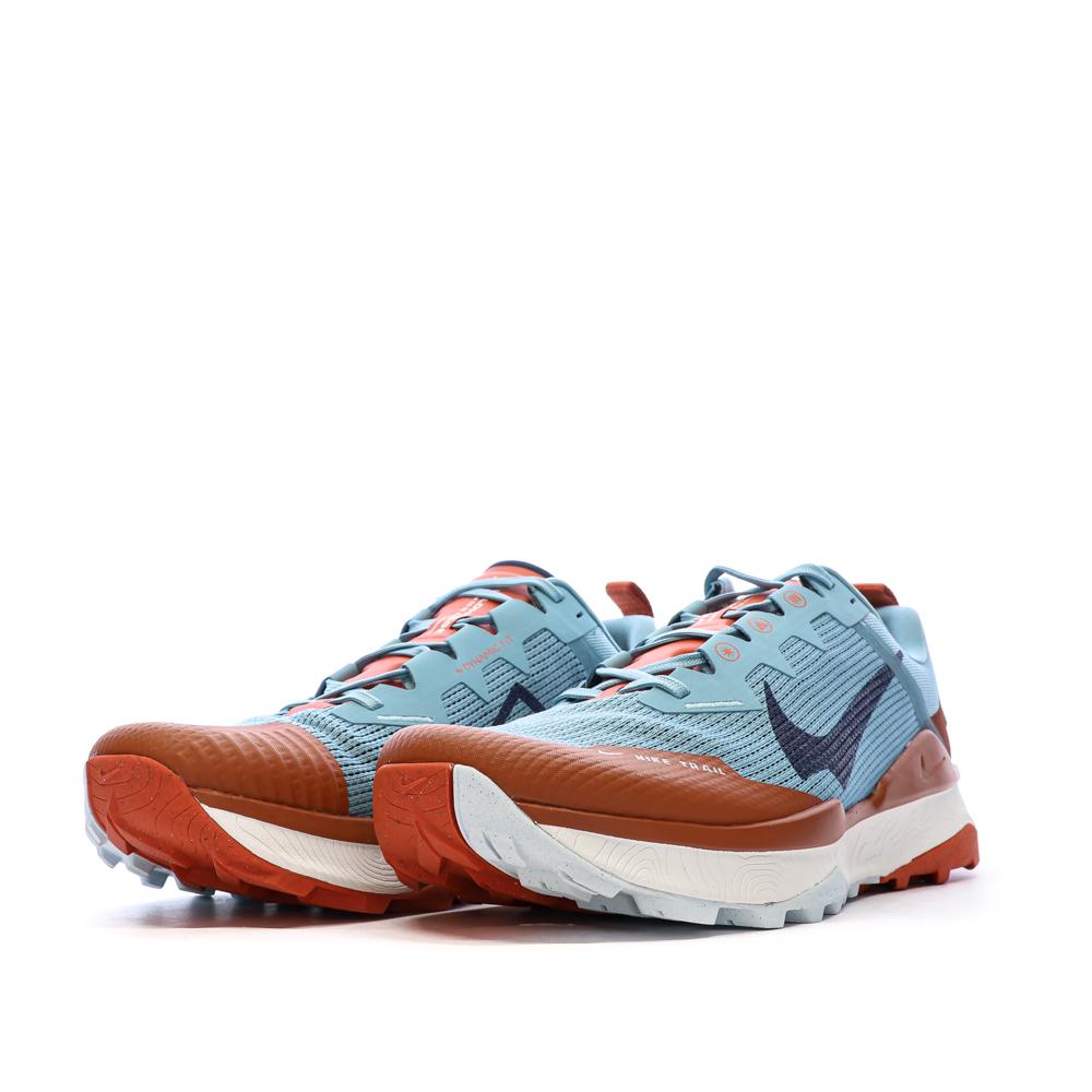 Chaussures de Trail Bleu/ Terracotta Homme Nike React Wildhorse 8 vue 6