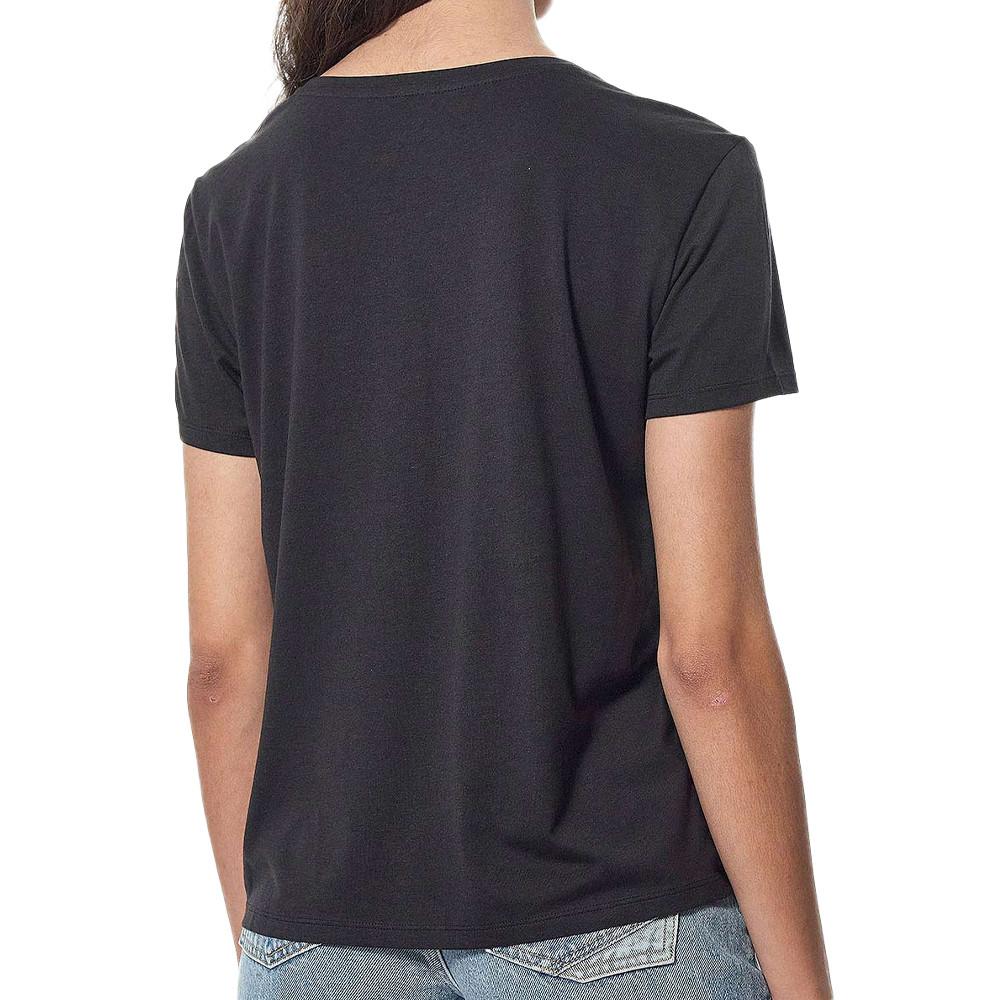 T-shirt Noir Femme Kaporal Faby vue 2