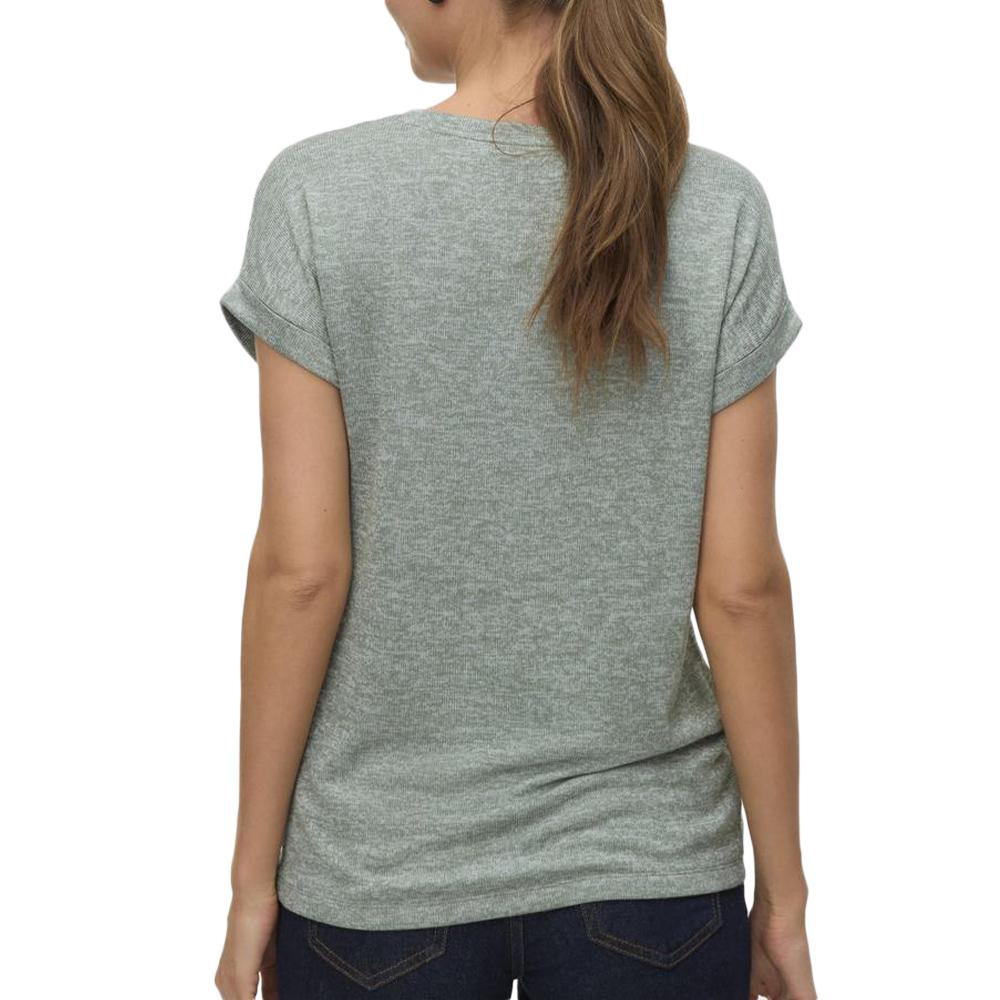 T-Shirt Kaki Femme Vero Moda Brianna 10291353 vue 2