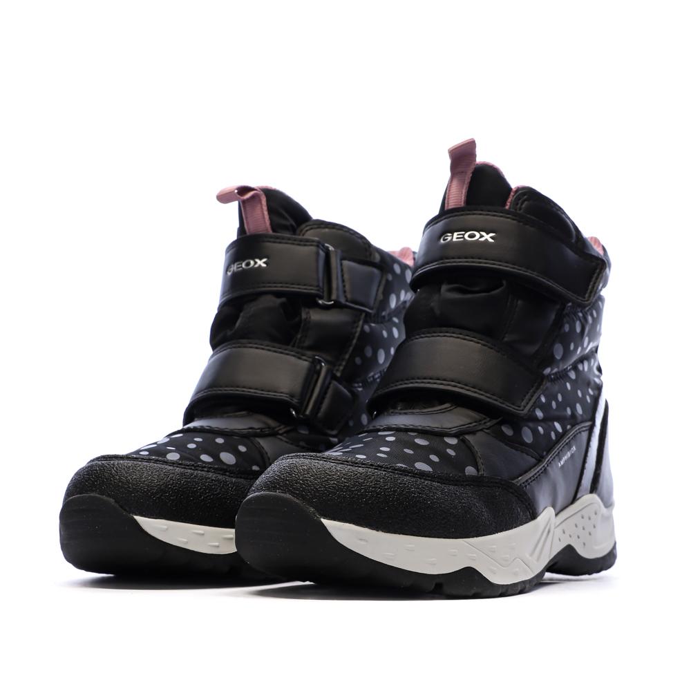 Après Ski Noir/Mauve Fille Geox Sentiero vue 3