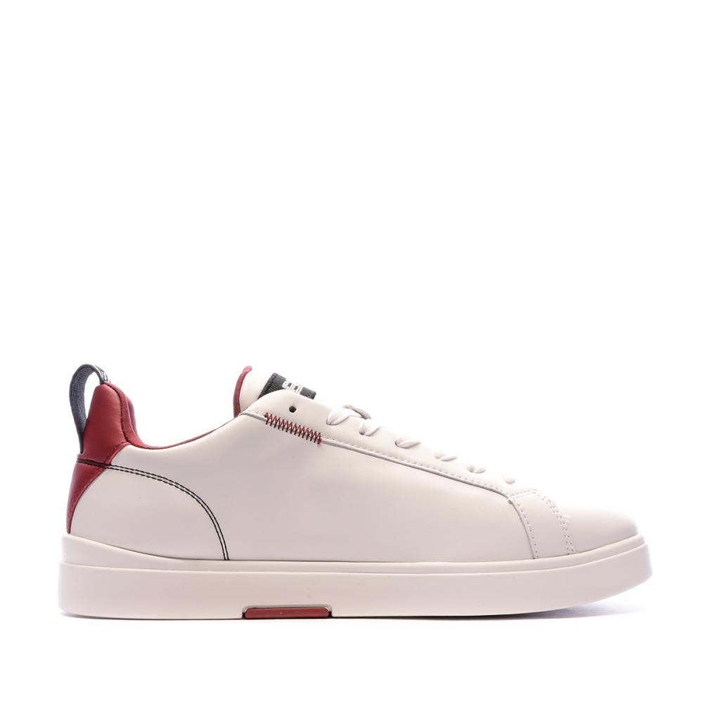 Baskets Blanches/Rouge Homme Replay Polaris vue 2