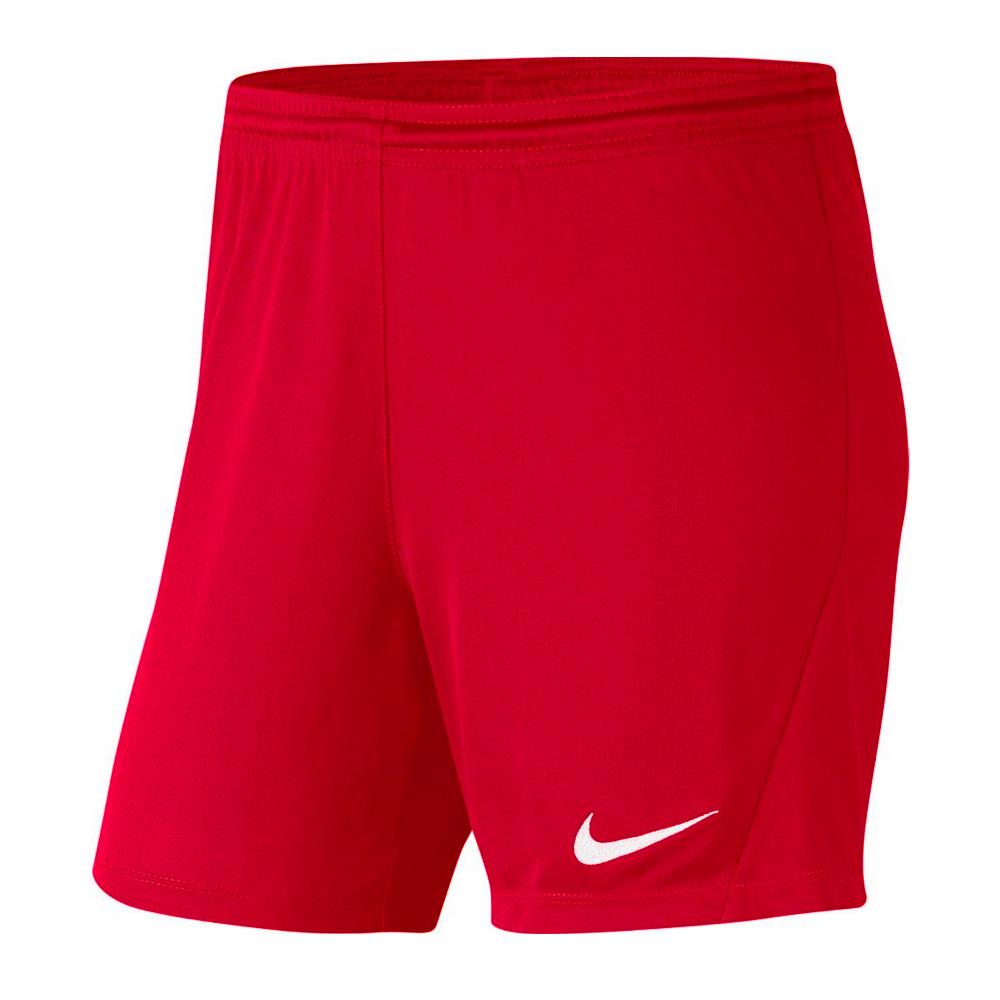 Short de foot Rouge Femme Nike Dames pas cher