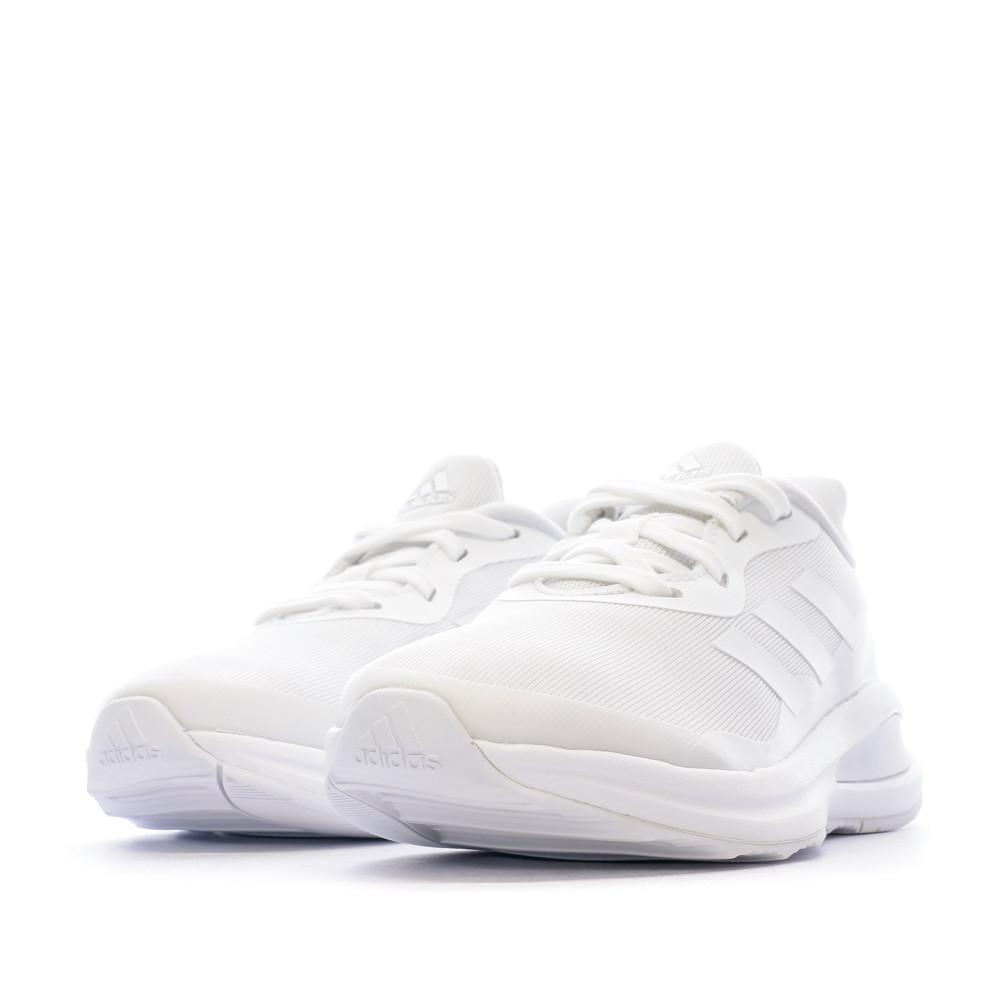 Basket Blanche Junior Adidas Fortarun K vue 6
