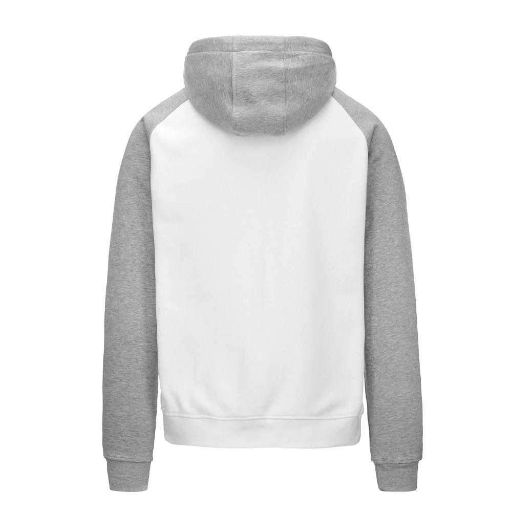 Sweat Zippé Homme Blanc/Gris Kappa Jack Slim Jacket vue 2