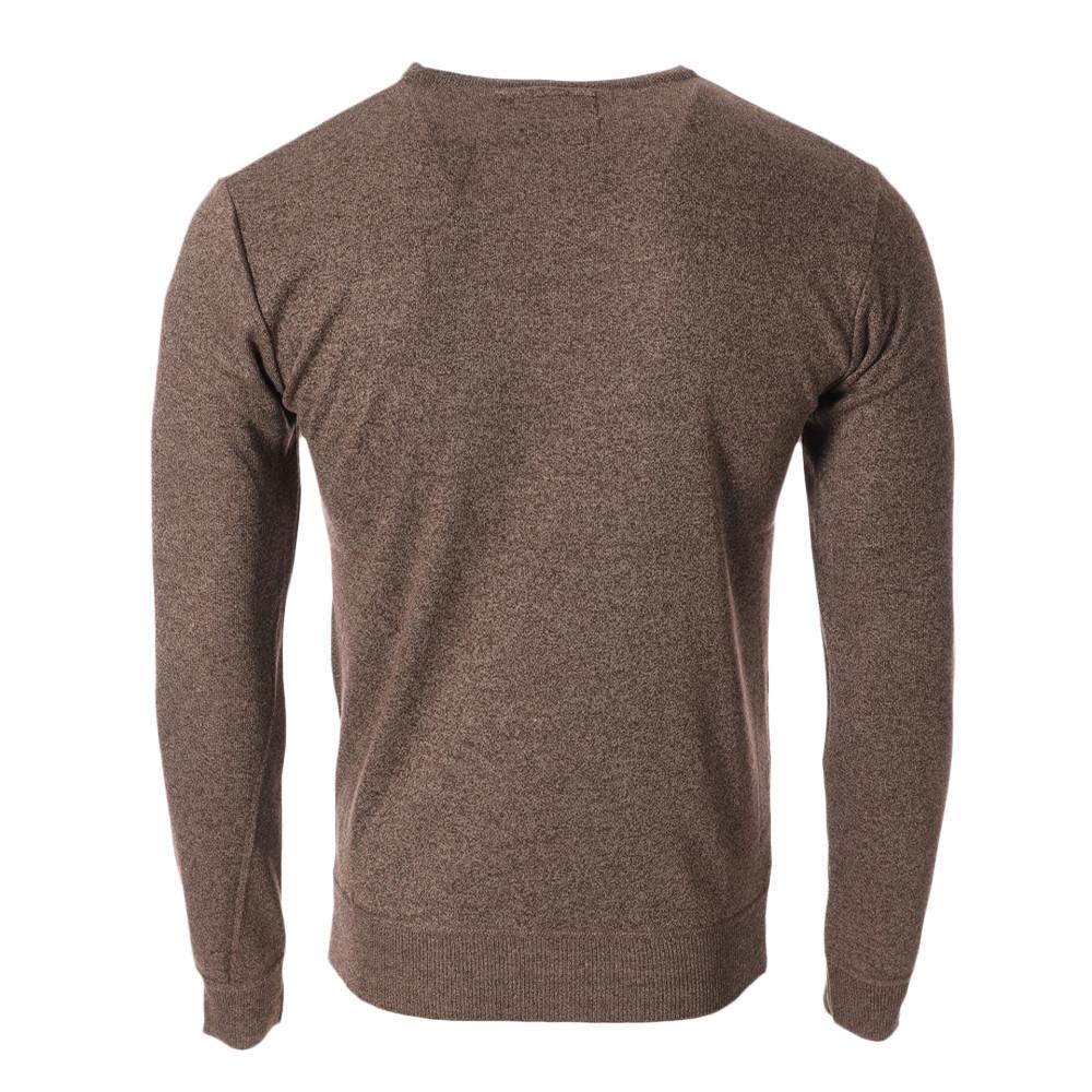 Pull Marron Homme RMS26 Basic vue 2