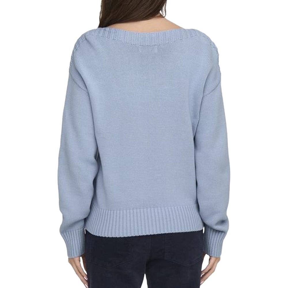 Pull Bleu Femme JDY Marie vue 2