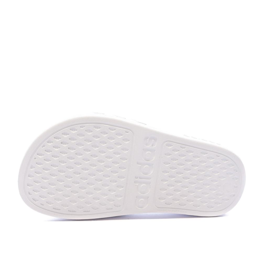 Claquette Blanche Fille Adidas Adilette Aqua K vue 2