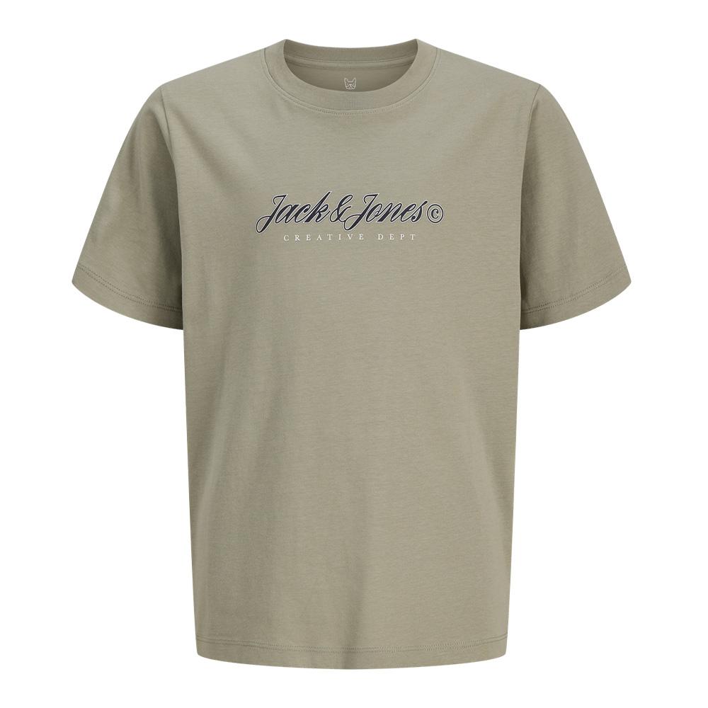 Jack & Jones Montauk Green Boys’ T-Shirt, Front Style affordable