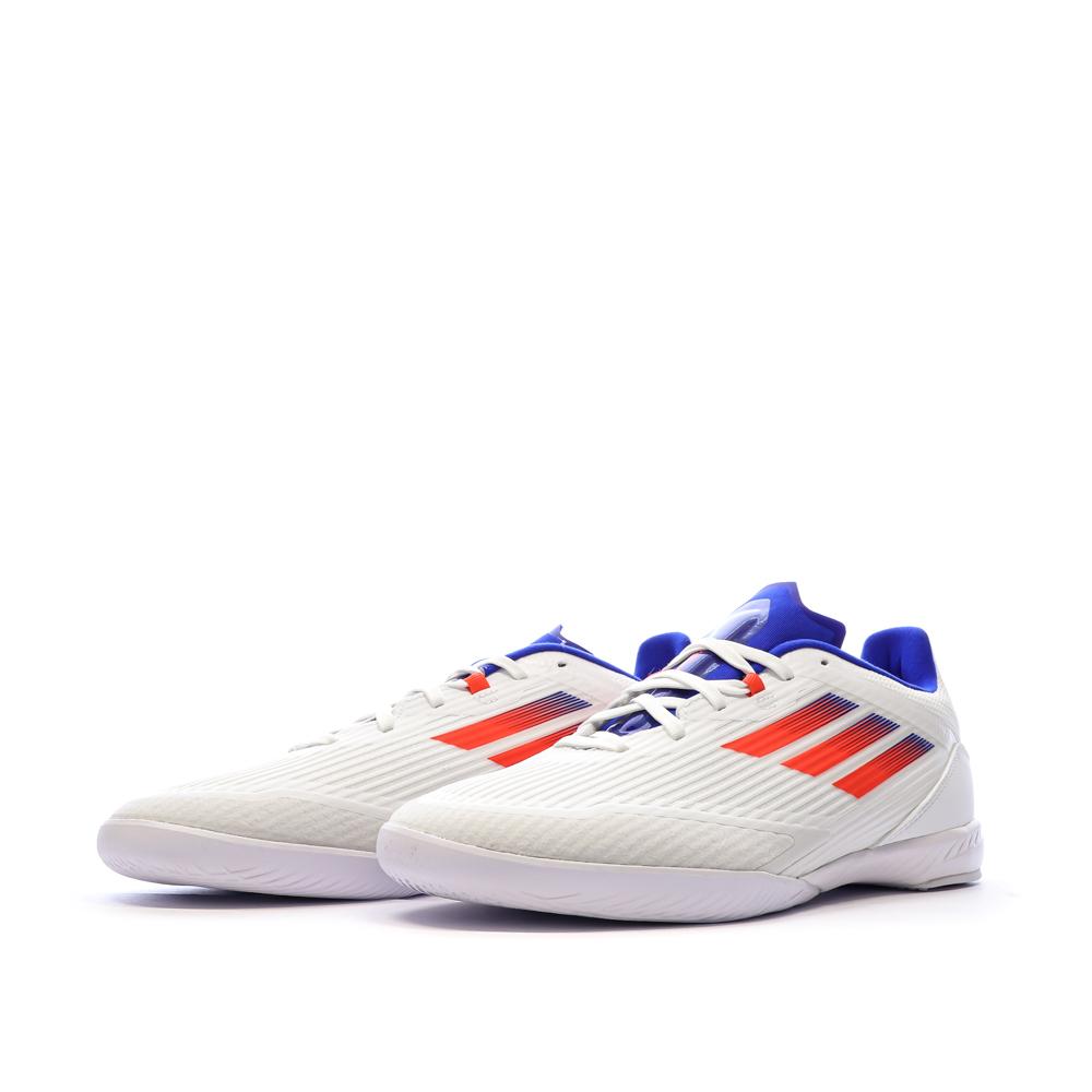 Chaussures de Football Blanc/Bleu/Rouge Homme Adidas F50 League vue 6