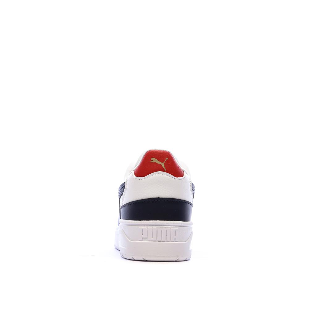 Baskets Blanches/Noires Fille Puma Shuffle Downtown vue 3