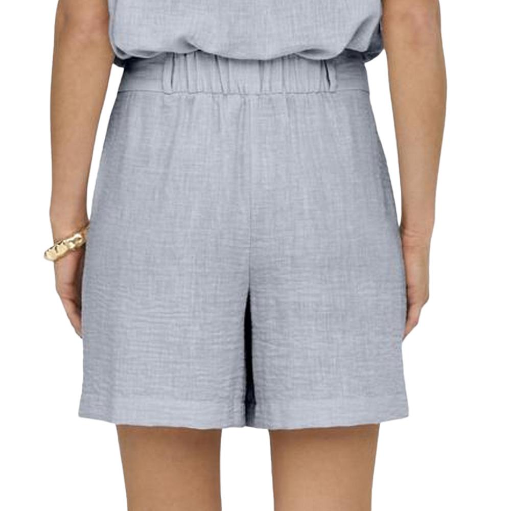 Short Fluide Bleu Femme JDY Bruce vue 2