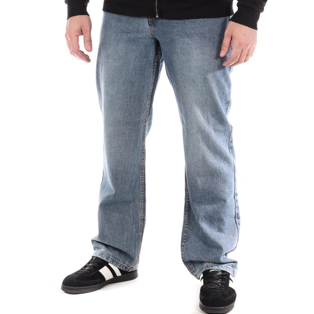 Jean Loose Bleu Homme Paname Brothers Relaxed pas cher