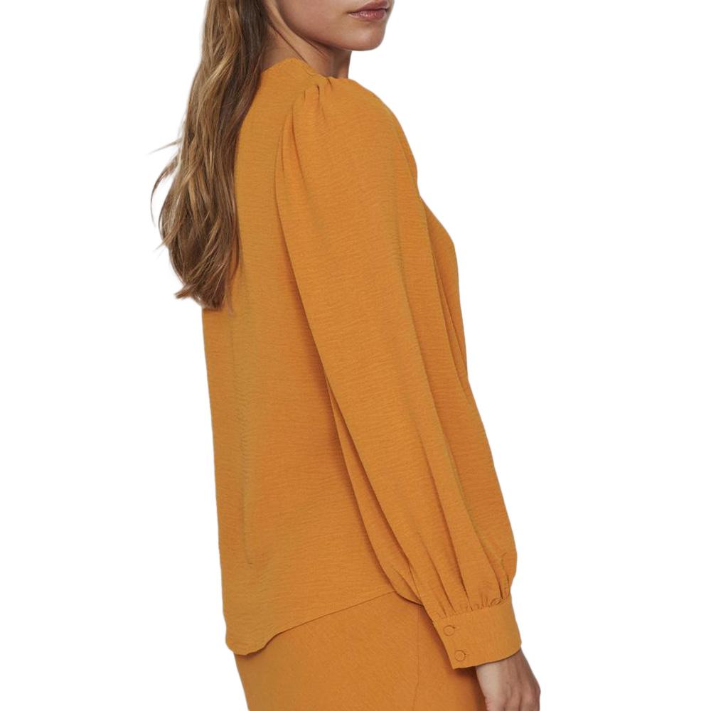 Blouse Jaune Femme Vila Gaja vue 2