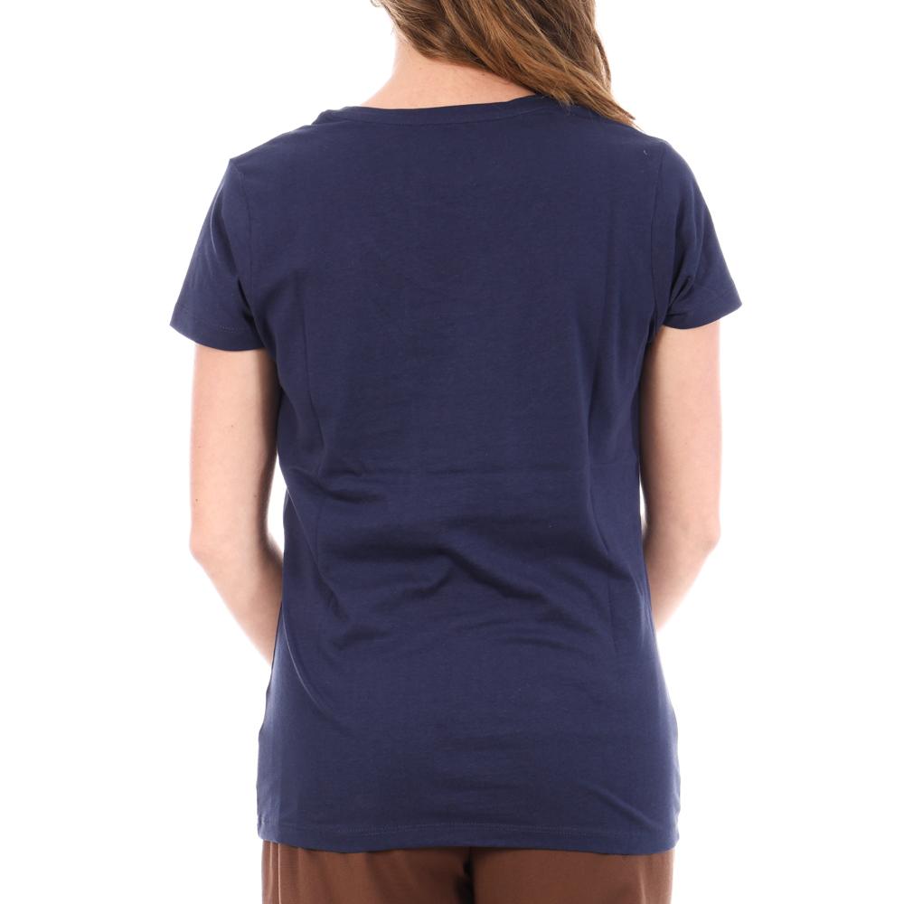 T-Shirt Marine Femme Von Dutch LLI vue 2