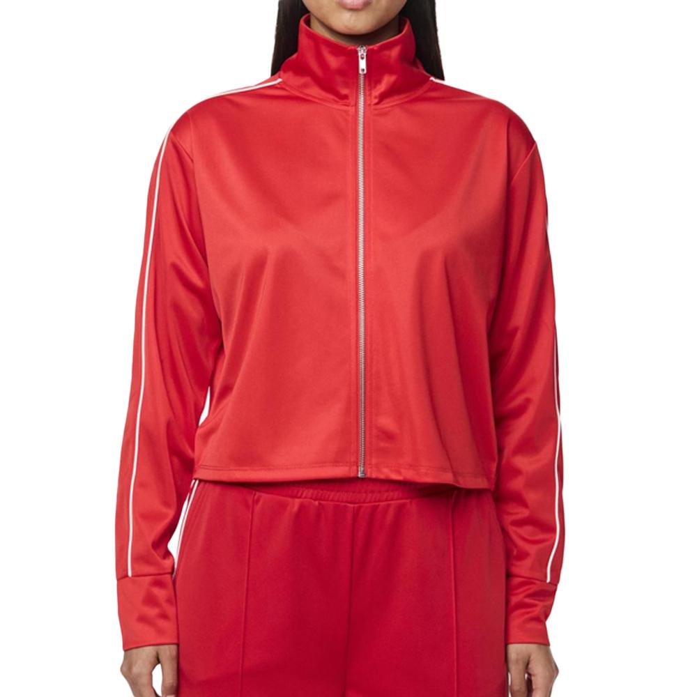 Veste Rouge Femme Pieces Grace pas cher
