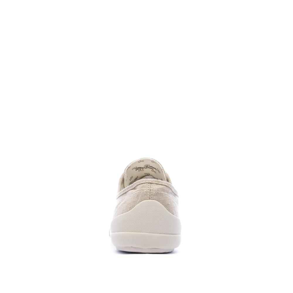 Baskets en toile Beige Femme TBS Opiace vue 3
