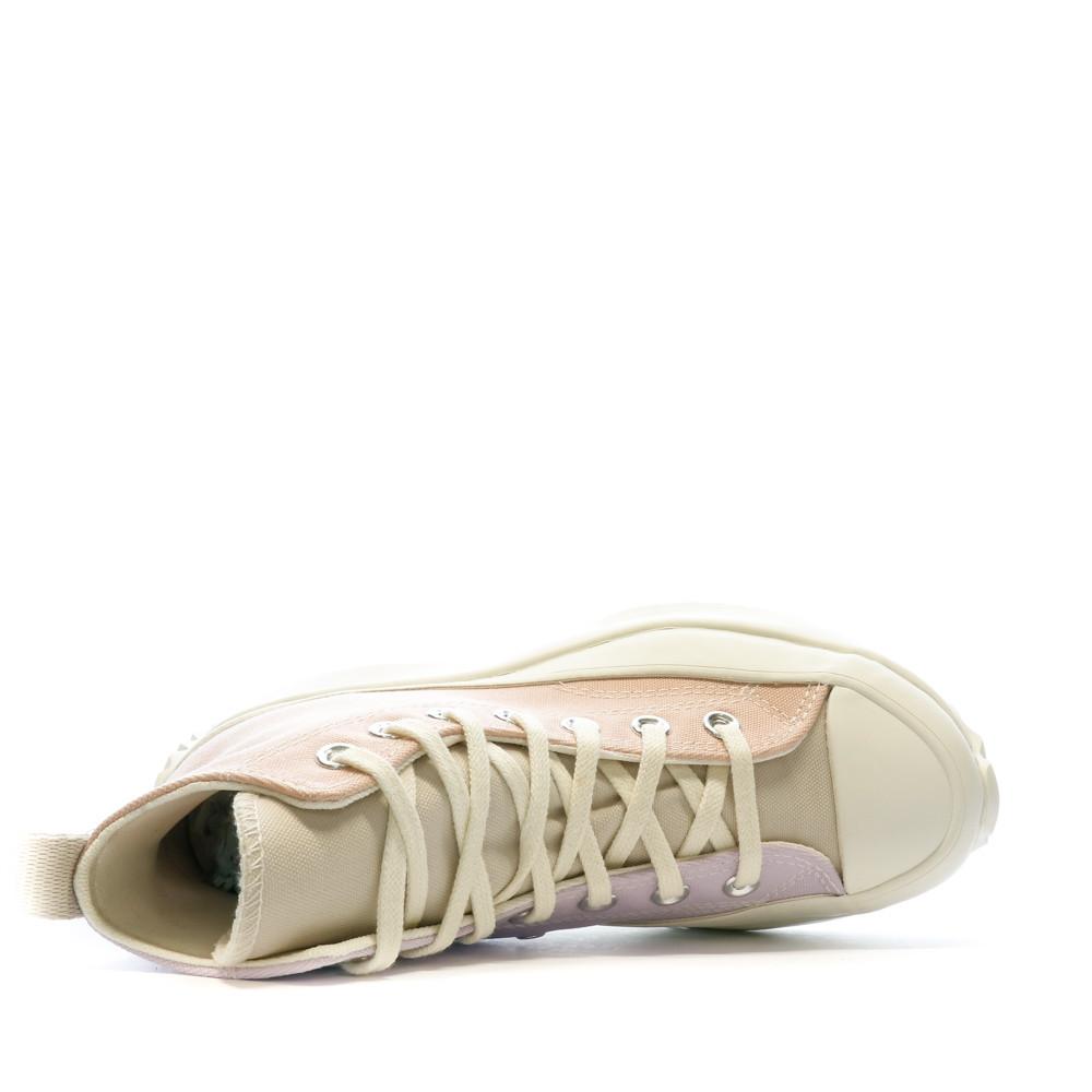 Baskets Rose/Violet Femme Converse Run Star Hike vue 4