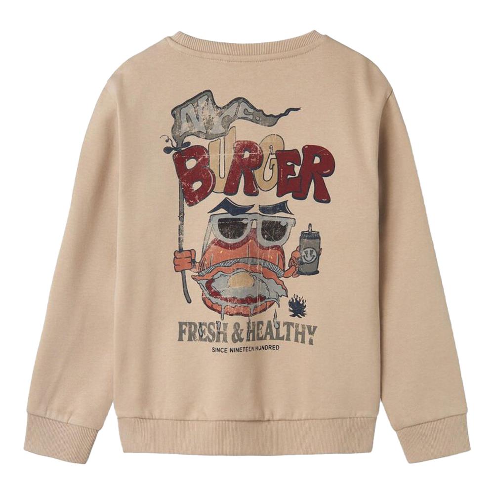 Sweat Beige Garçon Name it Tegeo vue 2