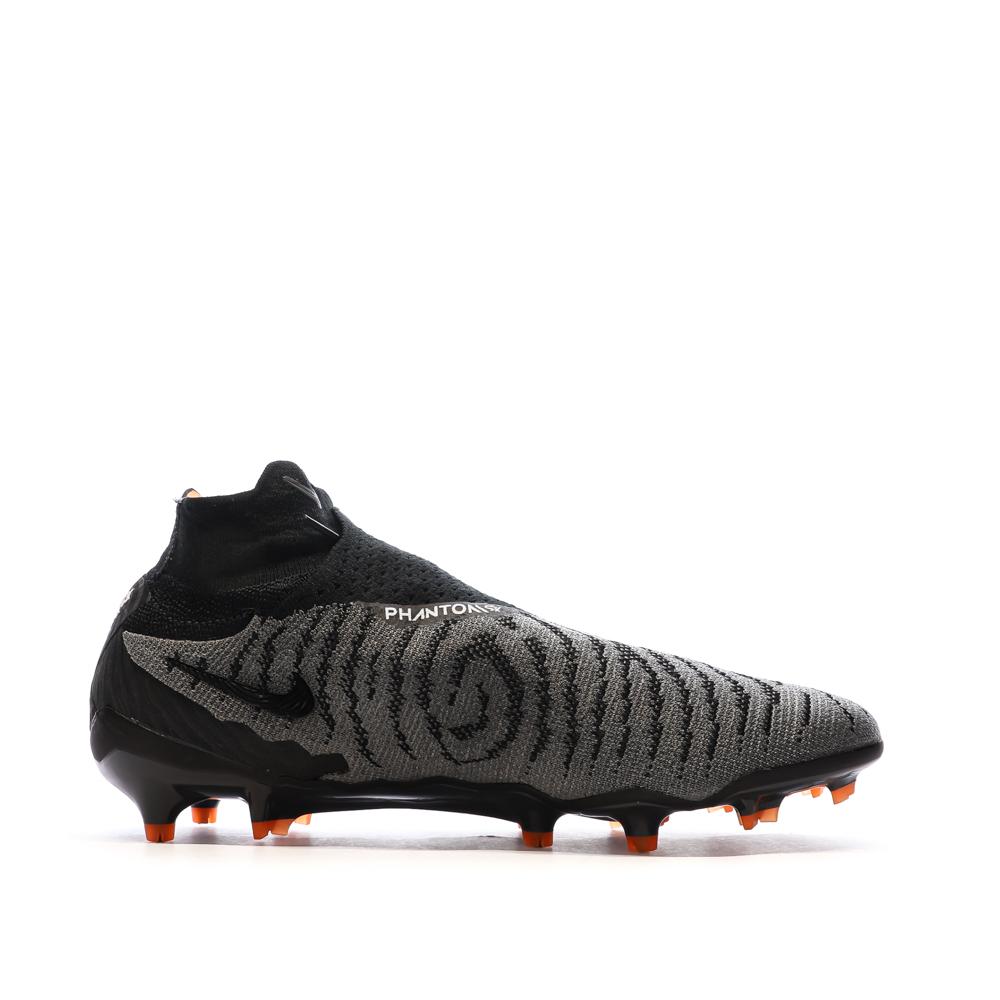 Chaussures de Foot Noires Homme Nike Phantom GX Elite DF FG vue 2