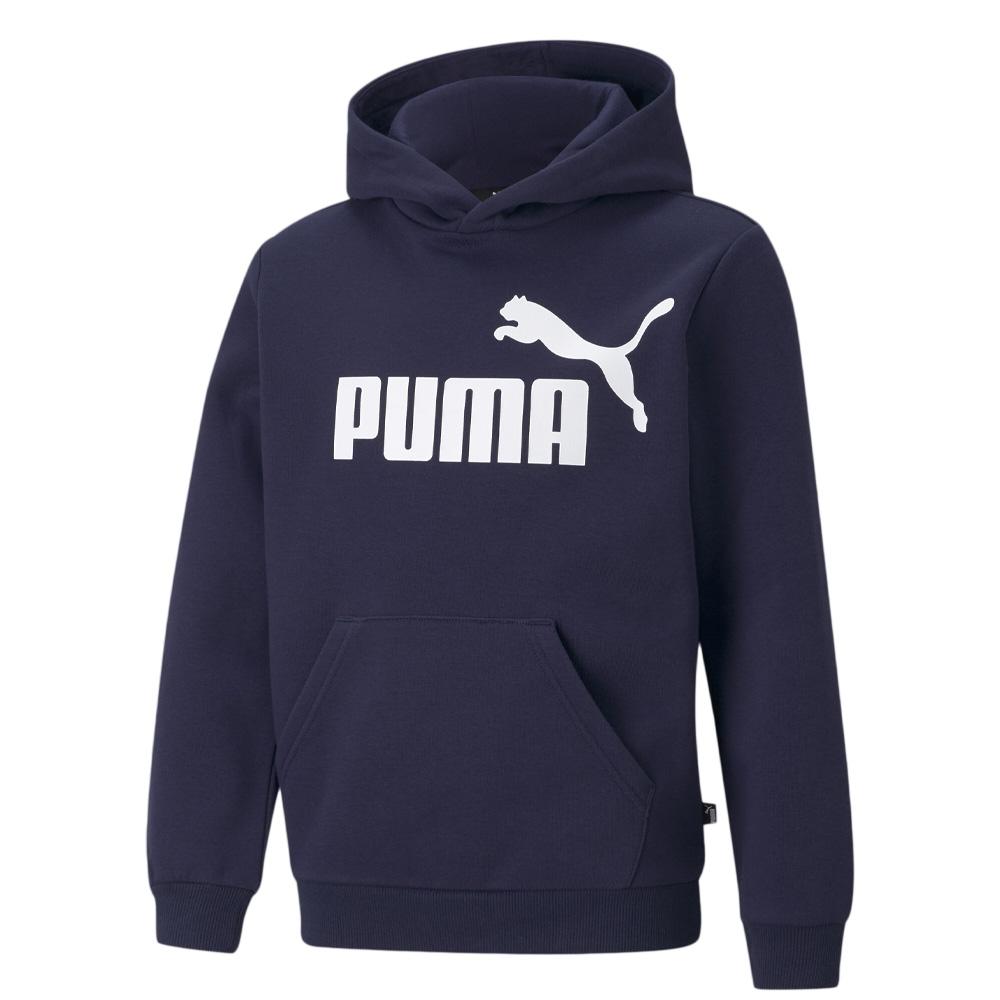 Sweat Marine Garçon Puma Hoodie pas cher